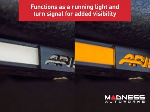 Jeep Wrangler JL Fender Flares - Front - With LED Lights